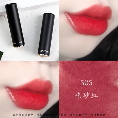 兰蔻196口红505 525 888枫叶橘哑光唇膏宝石钻石02 274粉金管