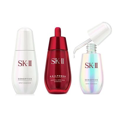 SK2肌因光蕴环采钻白小灯泡50ml淡斑小银瓶50ml提拉小红瓶50ml-精华-SK2